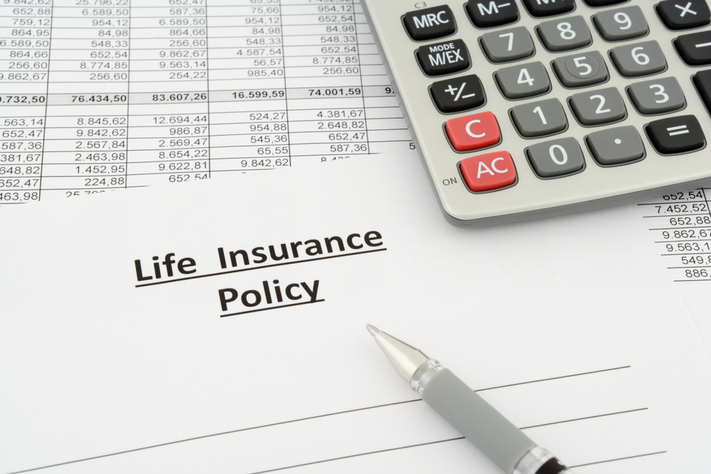 Life insurance policy graphic
